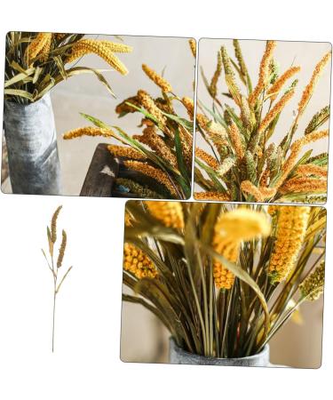 Alipis 3pcs Simulated Ears of Corn Dried Grasses Bundle Home D cor Dried Millet Home Accessories Decor Faux Plants Artificial Plant Home Decor Millet Decor Paddy Artificial Grass Iron Greenx3pcs 12X75CMx3pcs - Buy Online on GoSupps.com