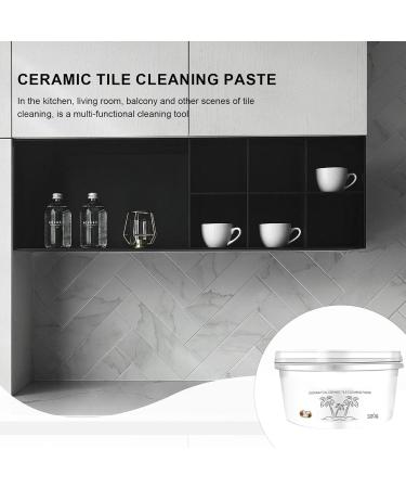 Ceramic Tile Cleaner - 300g All-Purpose Water and Oil Stains Remover for Floor Refreshing | Floor Shine Restoration Household Polishing Supplies for Kitchen Bathroom Shower - Buy Online on GoSupps.com