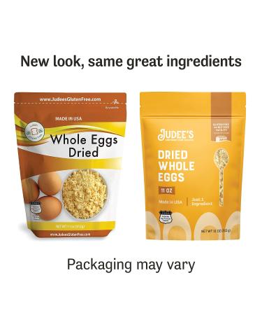 Judee's Whole Egg Powder - Pure Pasteurized Egg  11oz | One Ingredient - Buy Online on GoSupps.com