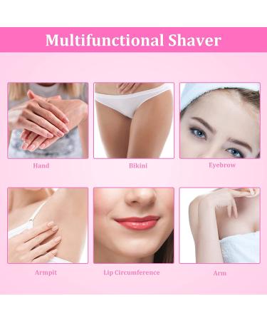 12 Pcs Women's Face Razors - Dermaplane Tool for Trimming, Shaping, and Exfoliating | Multipurpose Facial and Hair Remover Shavers with Cover - Buy Online on GoSupps.com