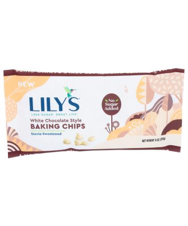 Lily's Chocolate Baking Chips White Chocolate Style, 9 Ounce