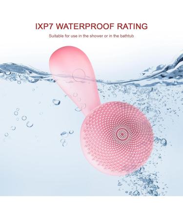 Rechargeable Facial Cleansing Brush - LYKTRIX Waterproof Electric Face Scrubber for Deep Cleansing & Exfoliation - Suitable for Men and Women - Buy Online on GoSupps.com