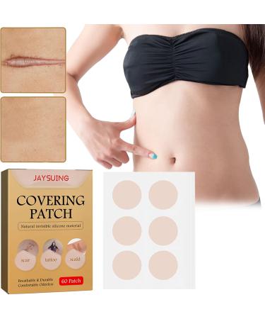 TatttooCover Up Sticker Skin Scar Pimple Sticker Skin Concealing Patches 60 Soft Breathable Latex TatttooCover Up Stickers for Scars and Taattoos Waterproof Skin Tone Inv - Buy Online on GoSupps.com
