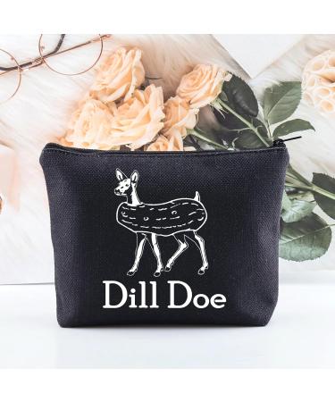 CENWA Funny Dill Pickle Gift Dill Doe Humor Deer Cucumber Cosmetic Bag Humorous Deer Gift Dill Doe - Buy Online on GoSupps.com