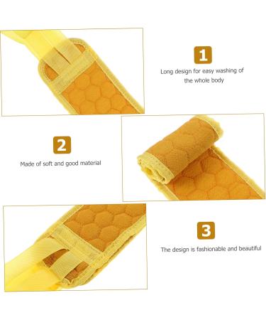 CALLARON Exfoliant pour Corps ponge de Bain Portable pour Dos Serviette de Bain Double Face Dor  - Buy Online on GoSupps.com