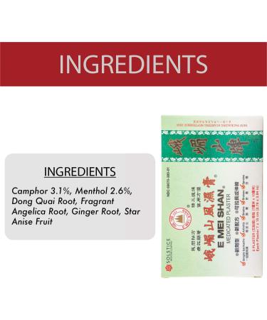 EMei Shan Medicated Plaster (Jako Kototsu) - 5 Plasters (3.8 x 2.75) - 1 Box - Buy Online on GoSupps.com