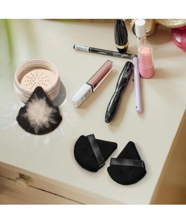 Flytianmy 9Pcs Triangle Powder Puffs - Makeup Puff Set for Body & Face - Black Beauty Tool - Buy Online on GoSupps.com