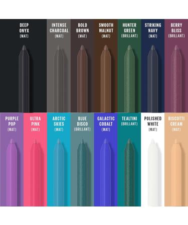 Maybelline New York - Tattoo Effect Eye Gel Pencil - Waterproof & 36h Hold - Tattoo Liner - Shade: Arctic Skies - Buy Online on GoSupps.com