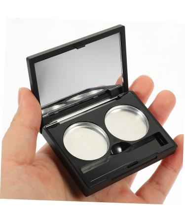 FOMIYES 3 Sets Double Box Eye Shadow Box Cosmetic Cases for Traveling Eyeshadow with Mirror Eyeshadow Cases - Buy Online on GoSupps.com