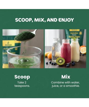 Biogenesis Ultimate Greens Stack | Organic Chlorella Tablets (1000 Count) & SuperGreens Powder (500g) | High Chlorophyll Australian Superfoods | Supports Natural Energy Immunity & Digestion | Vegan - Buy Online on GoSupps.com