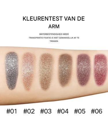 Eyeshadow Stick Pencil Eye Shadow 6 Colors Waterproof Pencil Eye Makeup Highlighter Contour for Daily Use Travel Spring Bridal Evening - Buy Online on GoSupps.com