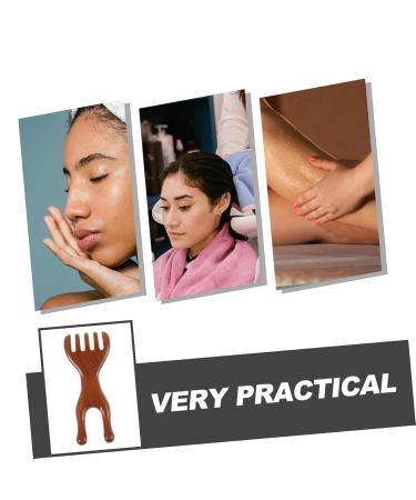 Hoement Broad Tooth Comb for Curly Hair - Wooden Scalp Massager & Ridges for Ultimate Relaxation | International Shipping Available - Buy Online on GoSupps.com