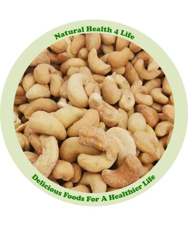 Natural Health 4 Life Baked and Salted Cashew Nuts 550g - Buy Online on GoSupps.com