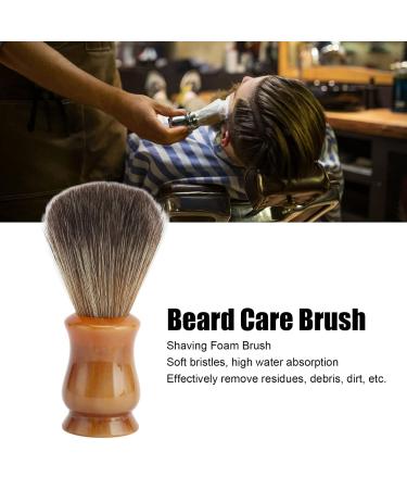 Portable Beard Brush for Men | Wild Boar Bristle Hairbrush & Fast Drying Shaving Foam Tool - Buy Online on GoSupps.com