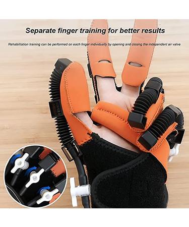 ZZBB Stroke Hand Splint Manual Training Rehabilitation Robot Gloves Hand Rehabilitation Device Stroke Hemiplegia Finger Trainer Right Medium - Buy Online on GoSupps.com