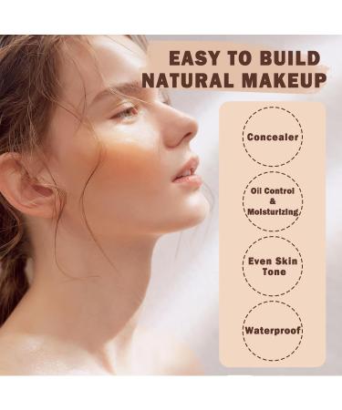 QIUFSSE Skin Tone Adjusting CC Cream Cosmetics CC Cream Foundation Primer Before Makeup Moisturizing Brightening Concealer CC Cream Self Adjusting for Mature Skin - Buy Online on GoSupps.com