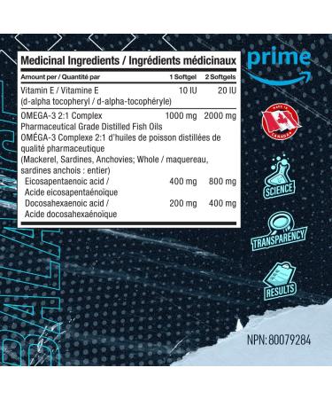 Blue Star Nutraceuticals OMEGA BLUE - Omega-3 Essential Fatty Acids w/Vitamin E | High Concentrated and Lab Tested | Support Good Health Cognitive Function Skin and Hair - 90 Softgels - Buy Online on GoSupps.com