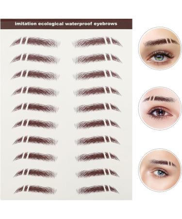 Beavorty 36 pcs eyebrow stickers 3d stickers Instant Transfer Eyebrows Eyebrow Tattoos cosmetic woman shaper - Buy Online on GoSupps.com