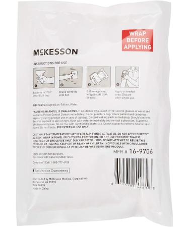 McKesson Instant Hot Pack Disposable 5 x 7 - 24 Packs, 24 Total - 1 Count | Hot Compress for Quick Pain Relief - Buy Online on GoSupps.com