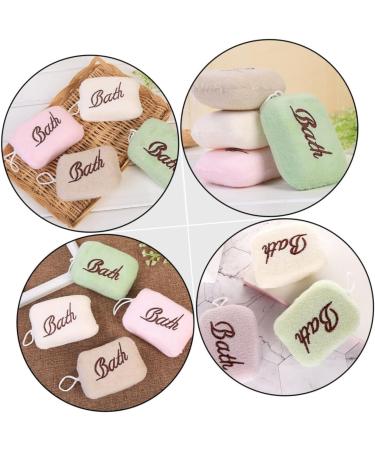 FOMIYES 15 Pcs Embroidered Bath Towels & Sponges | Soft Shower Loofah & Newborn Bath Towel | Kid-Friendly Bath Essentials - Buy Online on GoSupps.com