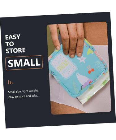 Lurrose 8-Piece Women's Makeup & Period Organizer Bags Set - Travel-Ready Multi-Color 13x13cm x 2PCs - Buy Online on GoSupps.com