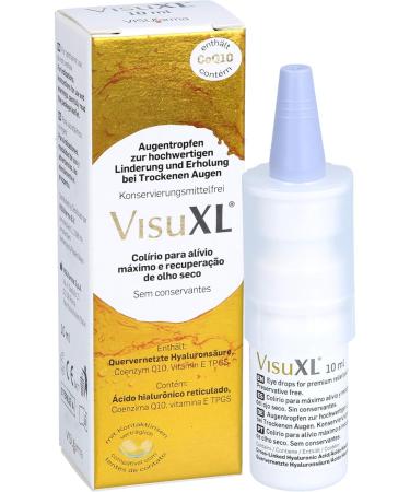 VisuXL Eye Drops - Cross-Linked Hyaluronic Acid & Coenzyme Q10 | 5ml - Buy Internationally - Buy Online on GoSupps.com