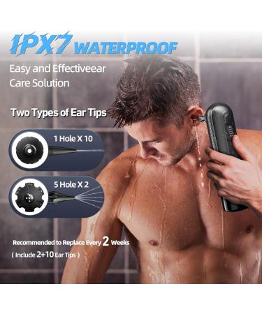 Effective Ear Wax Removal Tool | Electric Water-Powered Ear Cleaner Kit with 10 Tips | Waterproof & Rechargeable - Buy Online on GoSupps.com