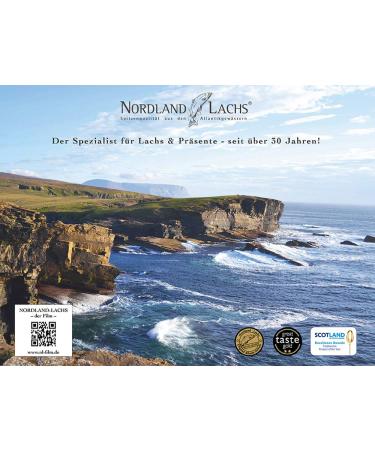 Nordland-Lachs 6 Glasses Gourmet Sahne-Merberettich | Perfect for Smoked Salmon Seafood & Grilled Dishes | Scandinavian Flavor Delights - Buy Online on GoSupps.com