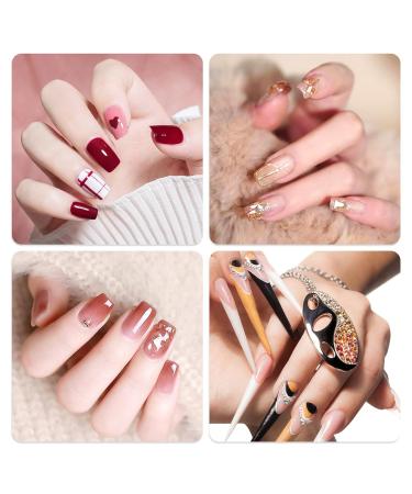 Buy Sularpek 5-Piece Nail Brush Set - UV Gel & Acrylic Nail Art Brushes for Home Nail Design | International Shipping - Buy Online on GoSupps.com