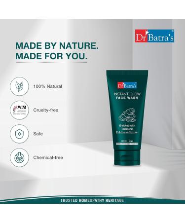 Buy Dr Dry Dr Batra Instant Glow Facewash (50 Gms) - Best International Shipping for Radiant Skin - Buy Online on GoSupps.com