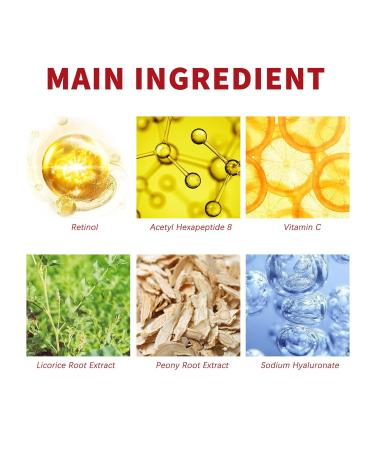 Retinol Collagen Face Cream Day & Night Moisturizer with Hyaluronic Acid Vitamin C & Peptides | Anti-Aging Firming Hydrating Improves Skin Texture 30g/1.06oz - Buy Online on GoSupps.com