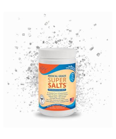 Dr. Liz Cruz Super Salts - Electrolytes Powder Hydrating Powder w/Sodium Bicarbonate Fasting Electrolytes to Curb Sugar & Salt Cravings No Sugar Gluten & Artificial Flavorings 500g
