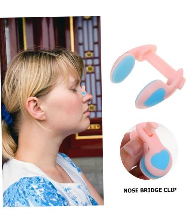 FRCOLOR 3 Pcs Silicone Nose Bridge Booster Clip - Nose Shaper & Slim Correction for Women - Pink Nose Lifter & Straightener for Perfect Fit - Buy Online on GoSupps.com