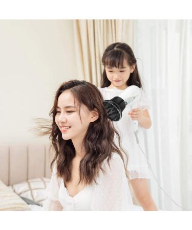 FaHaner Universal Hair Diffuser for Blow Dryer | Professional D-1.38 inch to 2.68 inch Diffuser for Curly, Straight, Wavy Hair | Includes Free Scalp Massage Comb - Buy Online on GoSupps.com