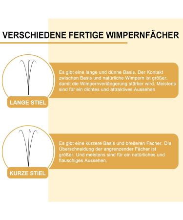 3D Eyelash Extensions 0.07 & 0.10 C/D Curl - Long Fan Volume Mix (8-15mm) | International Shipping - Buy Online on GoSupps.com