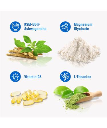 Nello Supercalm - Drink Mix | Contains KSM-66 Ashwagandha L-Theanine Magnesium Glycinate and Vitamin D3 20 Servings (Travel Packets) 20.0 Servings (Pack of 1) - Buy Online on GoSupps.com