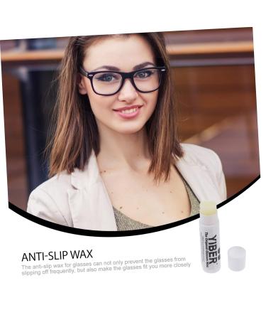 Frcolor Anti-Slip Wax for Glasses - 4 Pack Invisible Nose Grip & Glide Enhancer for Reading Glasses - Improve Comfort & Stability - Buy Online on GoSupps.com