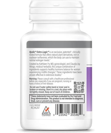 Kyolic Estro-Logic Optimal Estrogen Balance Capsules - 60 count - Buy Online on GoSupps.com