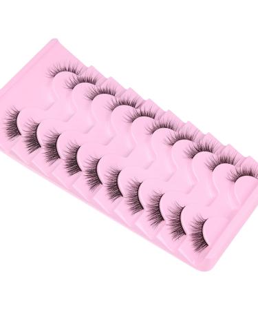 Ruairie Wispy Cat Eye Half Lashes - 10 Pairs of Natural Look False Eyelashes - Buy Online on GoSupps.com