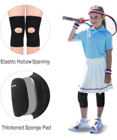 ONTYZZ Kids Knee Pads with Sponge Padding for Roller Skateboard Bike - Small Black - Buy Online on GoSupps.com