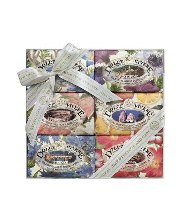 Nesti Dante Dolce Vivere Florentine Soap Collection 5.3 Ounce (Pack of 6)