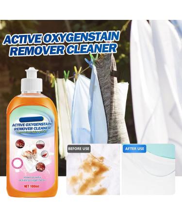 Laundry Stain Removers | Fast Acting Natural Laundry Grease Remover - Fabric Upholstery Cleaners for Drapes Sofa Clothes Carpets Bed Linen Door Drapes - Buy Online on GoSupps.com