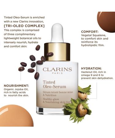 CLARINS Tinted OilSerum 30 ml Serum 04 - Buy Online on GoSupps.com