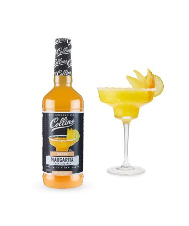 Collins Mango Margarita Mix | Made with Real Citrus Juice and Real Sugar with Natural Flavors | Cocktail Recipe Ingredient, 32 fl oz