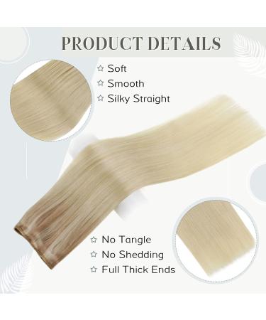 Vivien Treat Real Hair Extensions - Ash Blonde Balayage 100g Remy Ombre #18/20 & #18/22/60 - Premium Quality International Shipping - Buy Online on GoSupps.com