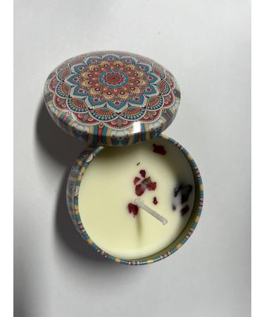 Soy Wax Aromatherapy Candle 2.5oz Masculine Valentine's Scent Scented Candle Gift