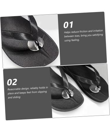 HEALEEP 4 Pairs Clear Silicone Gel Toe Post Pads - Toe Protectors for Big Toe Sandals - Buy Online on GoSupps.com