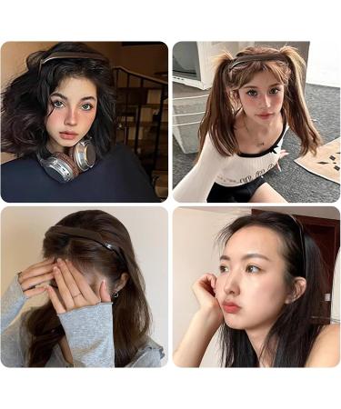 Qufiiry Curly Hair Headbands 2 Pcs Sunglasses Headband Brown Square Headband Unisex Hairstyle Fixing Tool for Curly Thick Hair 1 count (Pack of 2) - Buy Online on GoSupps.com