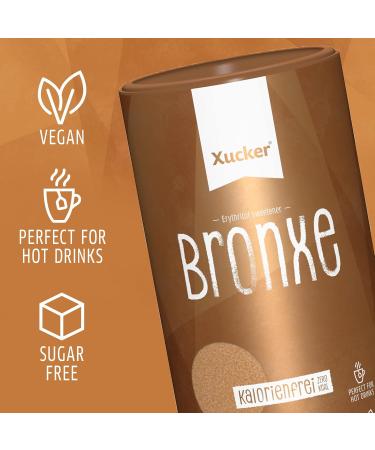 Xucker Bronxe Erythrit 1kg - Calorie-Free Brown Sugar Replacement | Vegan Tooth-Friendly Sugar-Free Sweetener Alternative - Buy Online on GoSupps.com